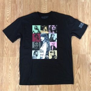 Taylor Swift Eras Tour Black T-Shirt